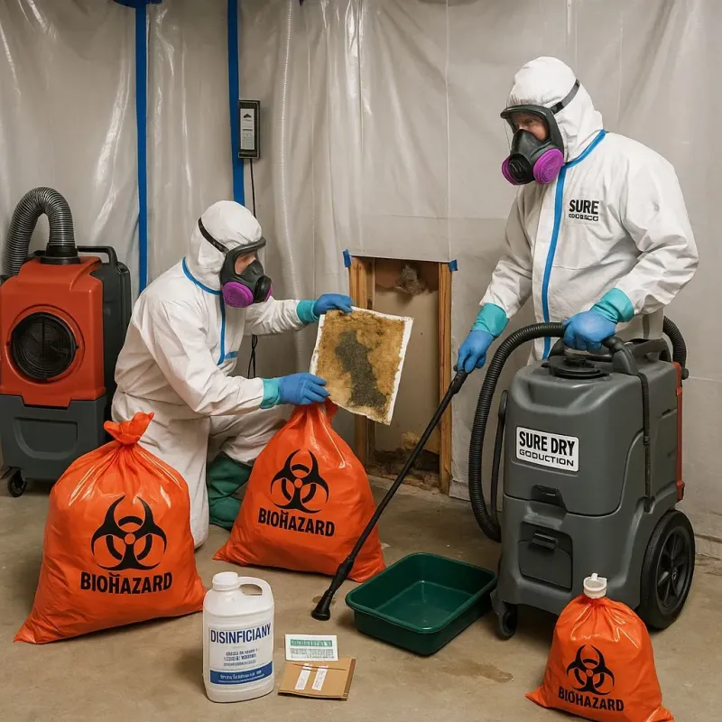 Contaminated Water Handling Protocols process in Buchanan County, IA